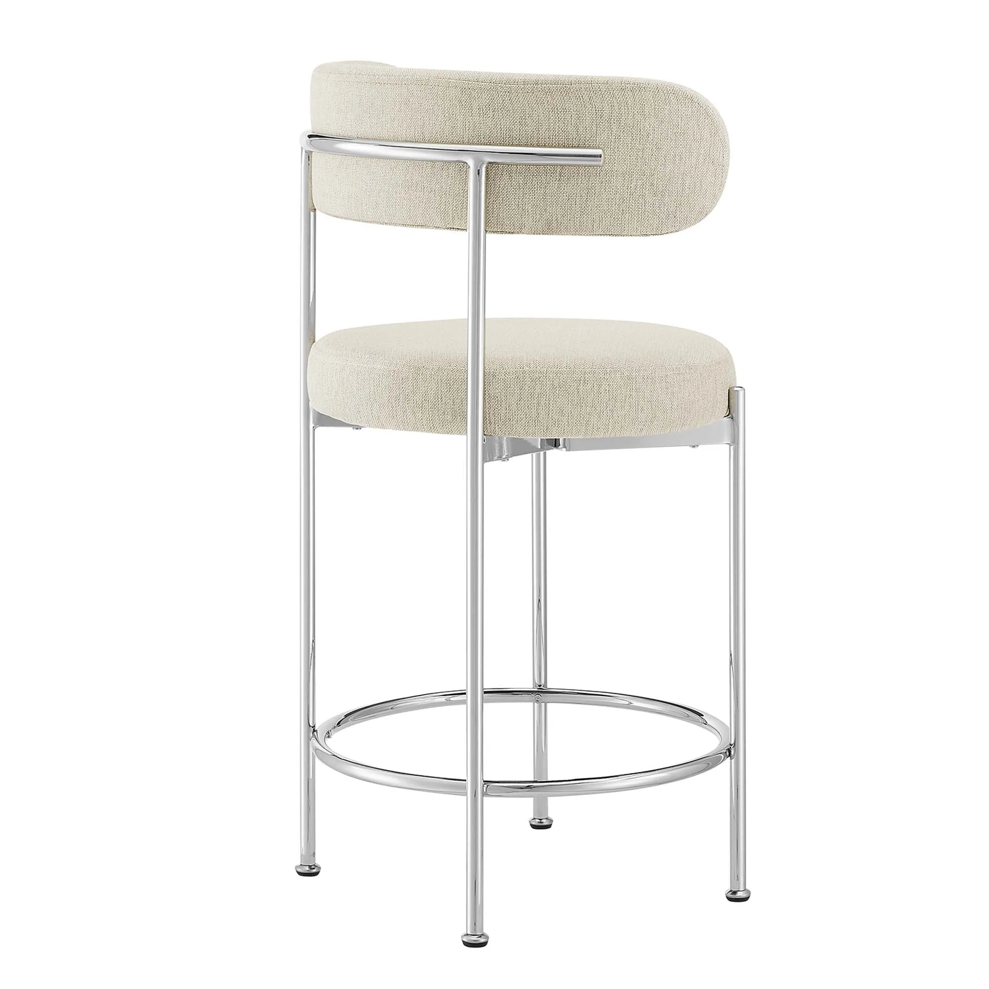 Albie Fabric Counter Stools - Set of 2 by Modway