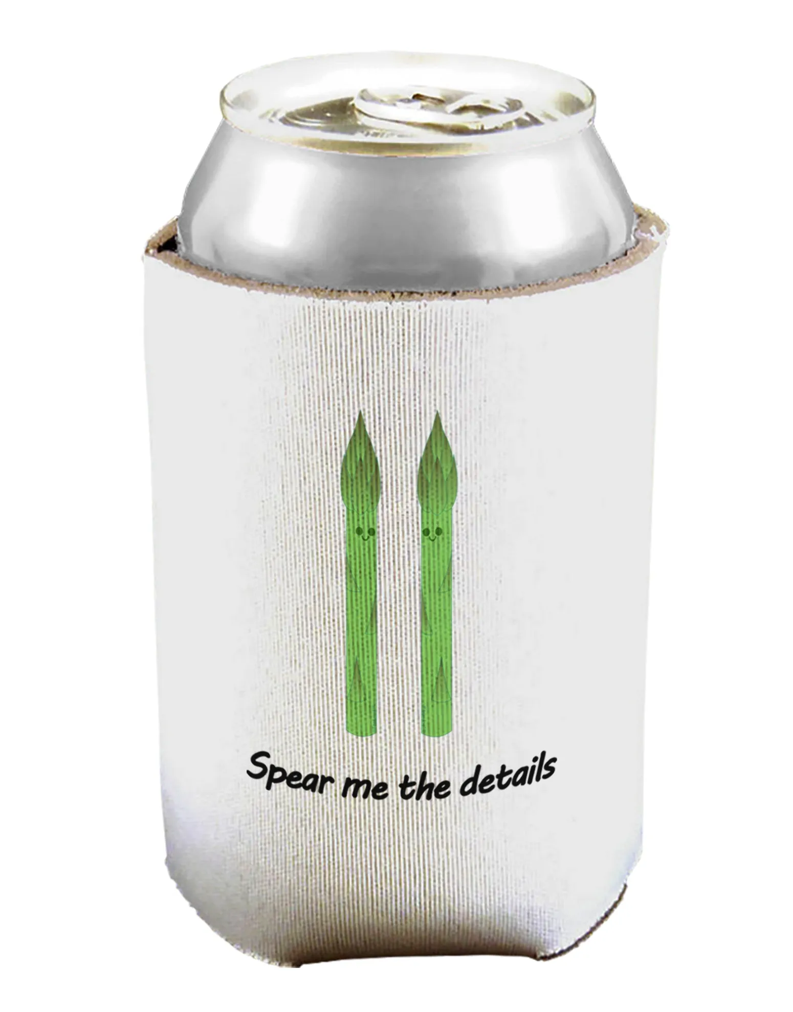 Asparagus - Spear Me the Details Can / Bottle Insulator Coolers