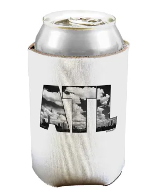 ATL Atlanta Text Can / Bottle Insulator Coolers by TooLoud