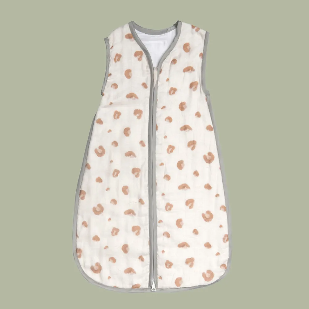 Bamboo Muslin Sleeping Bag - Safari