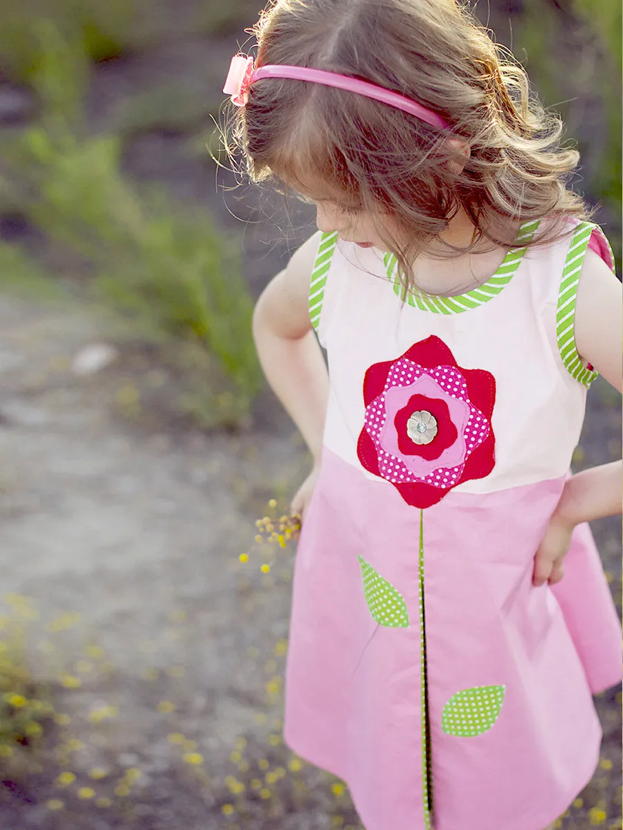 BELLA - Girls A-Line Dress Pattern (2-8)