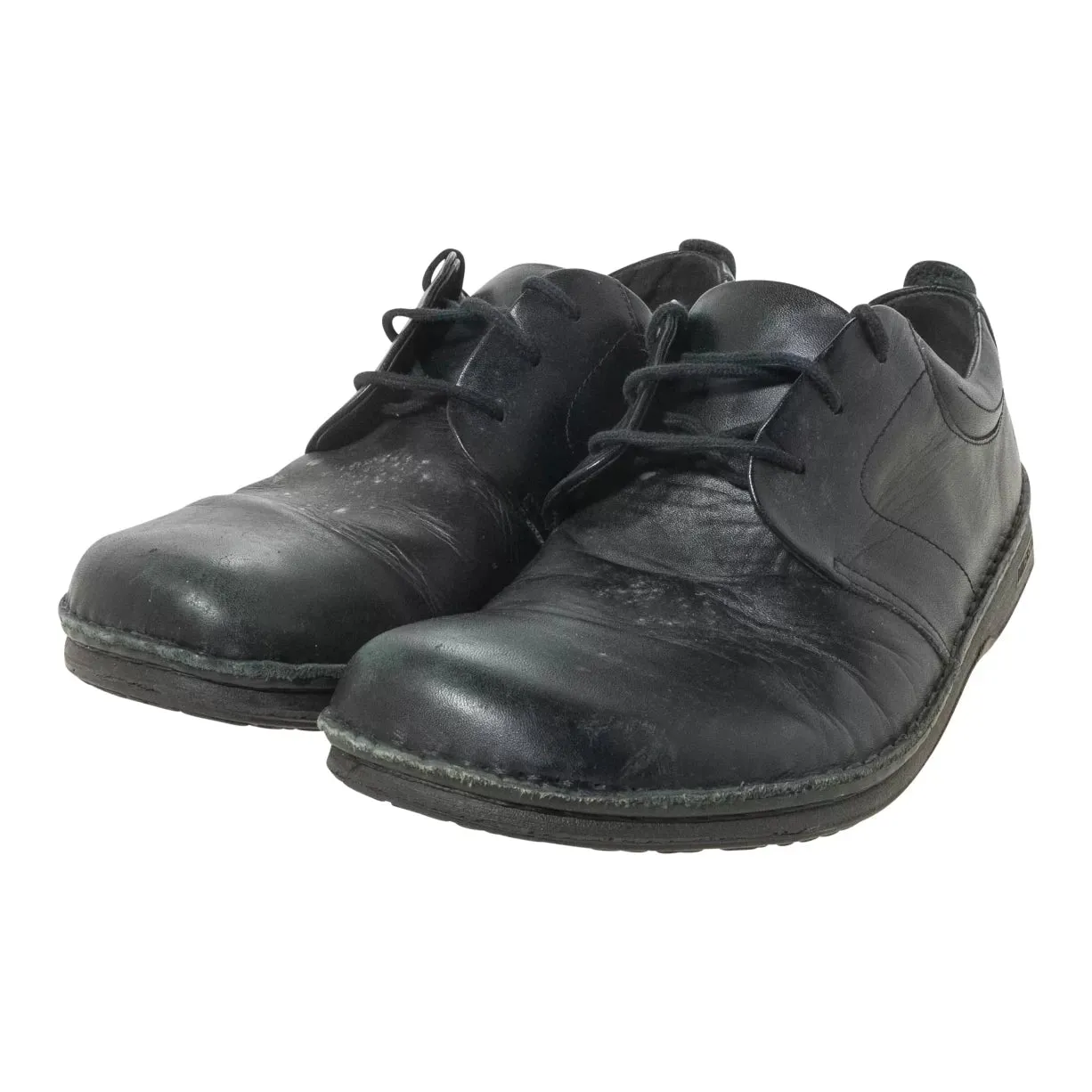 Birkenstock Footprints Leather Lace Up Shoes