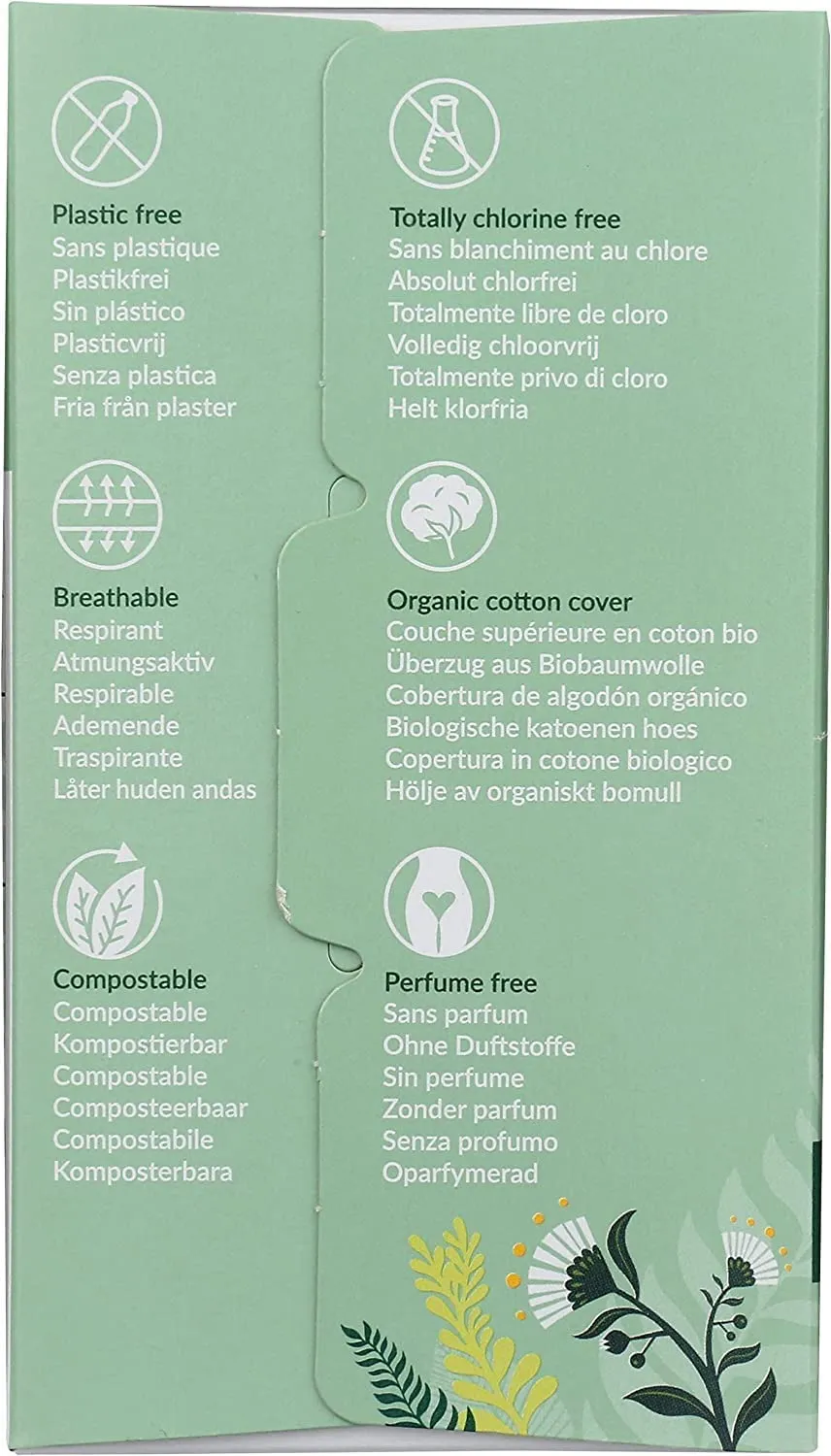 [Bundle Of 3] Natracare Panty Liners with Organic Cotton Cover - Normal and Wrapped (18pcs x 3)