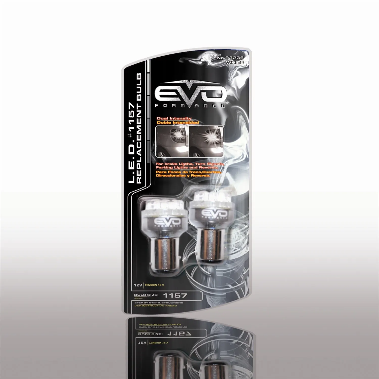 Cipa USA 93236 EVO Formance LED Replacement Bulb; 1157; White; Pair;