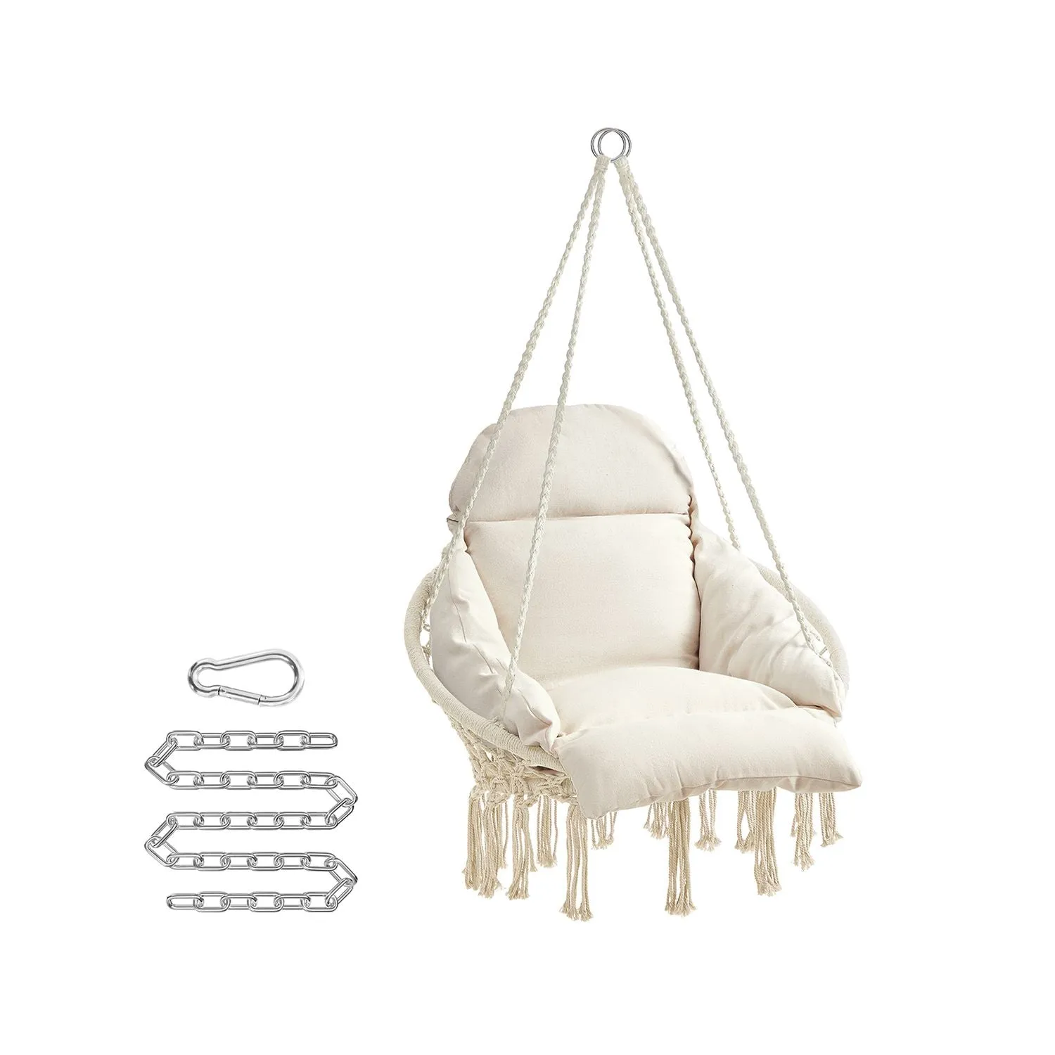 Hanging Chair with Thick Cushion