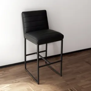Julio Black Barstool