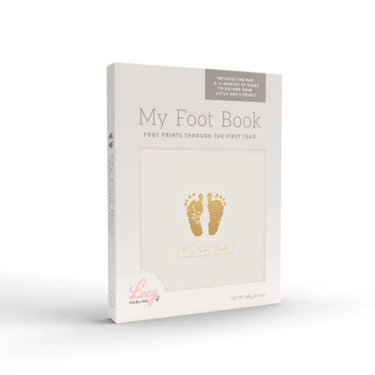 My Foot Book: Foot Prints Through the First Year by Lucy Darling