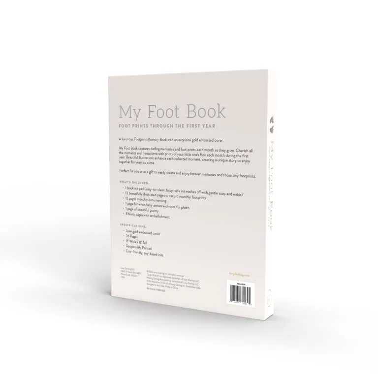 My Foot Book: Foot Prints Through the First Year by Lucy Darling
