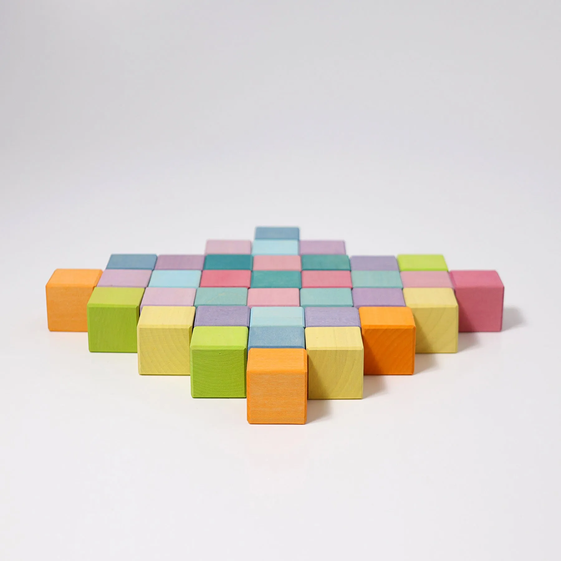 Pastel Mosaic Wooden Blocks by Grimm's