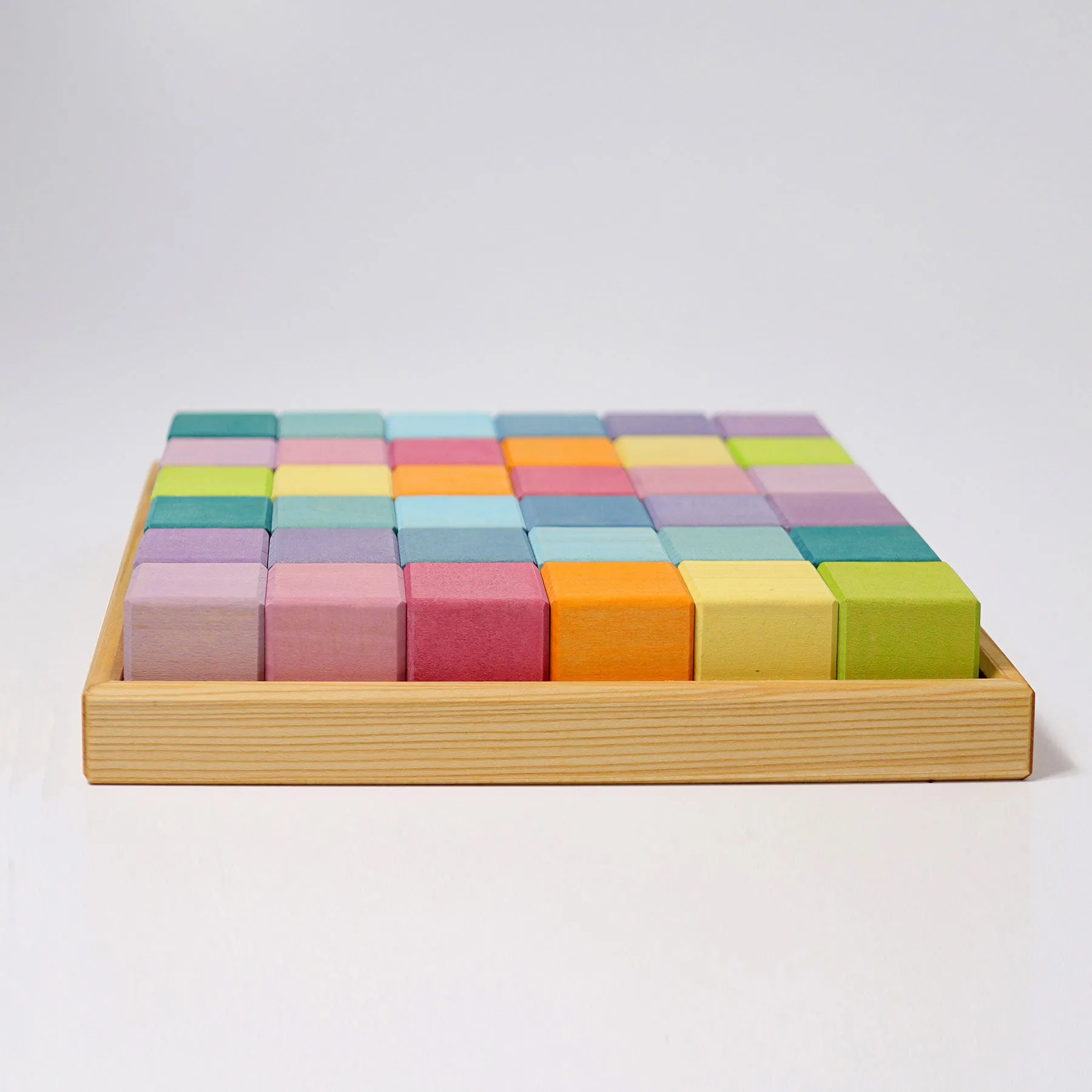 Pastel Mosaic Wooden Blocks by Grimm's