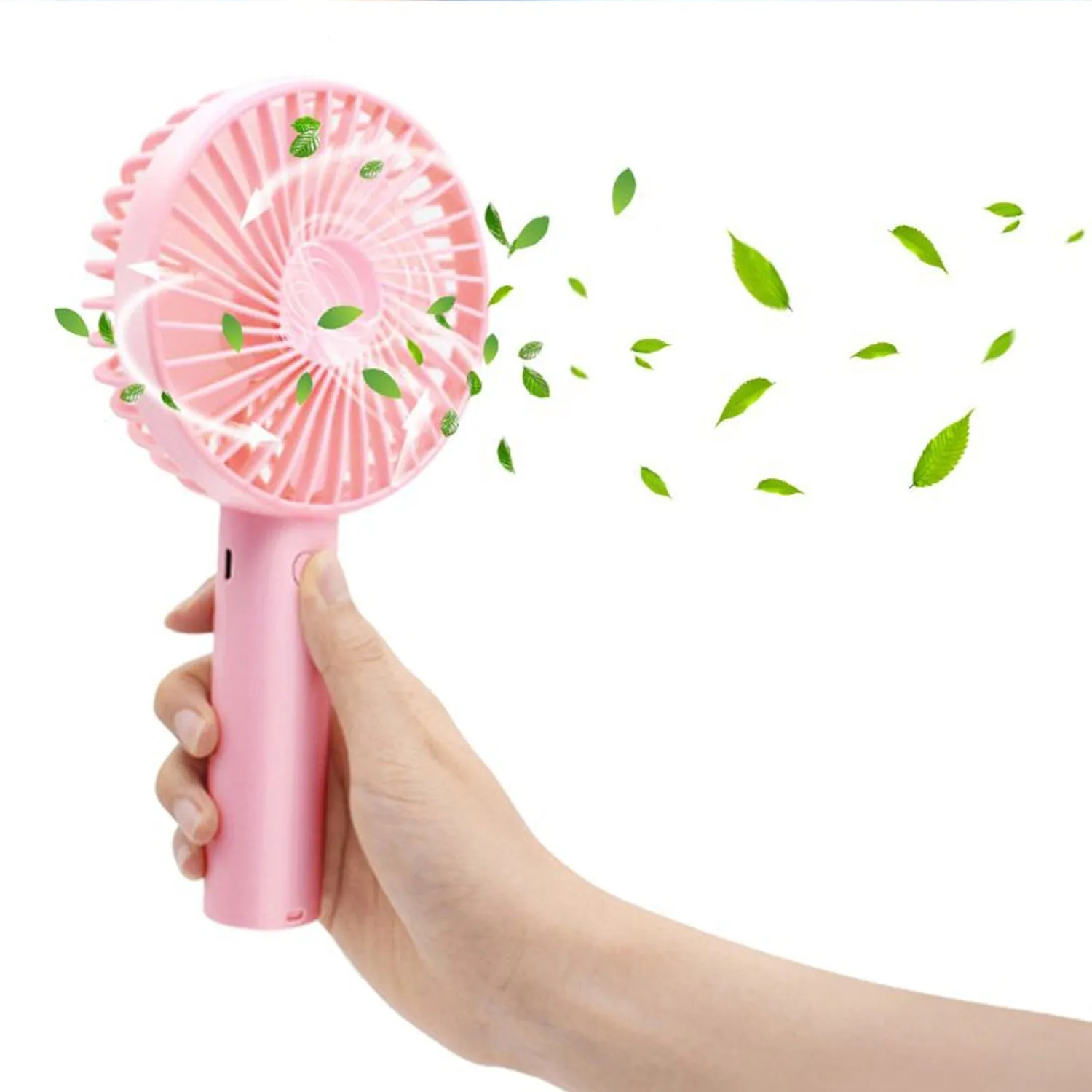 Portable Handheld Fan used in summers in all kinds of places including household and offices etc.(Battery Not Include)