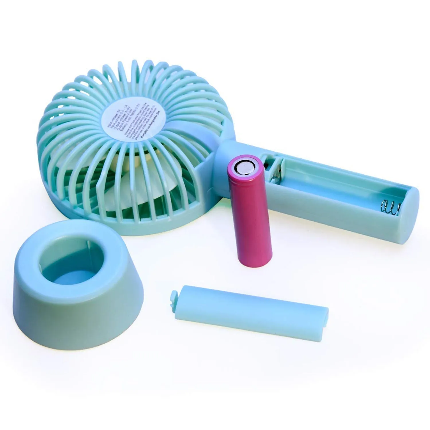 Portable Handheld Fan used in summers in all kinds of places including household and offices etc.(Battery Not Include)