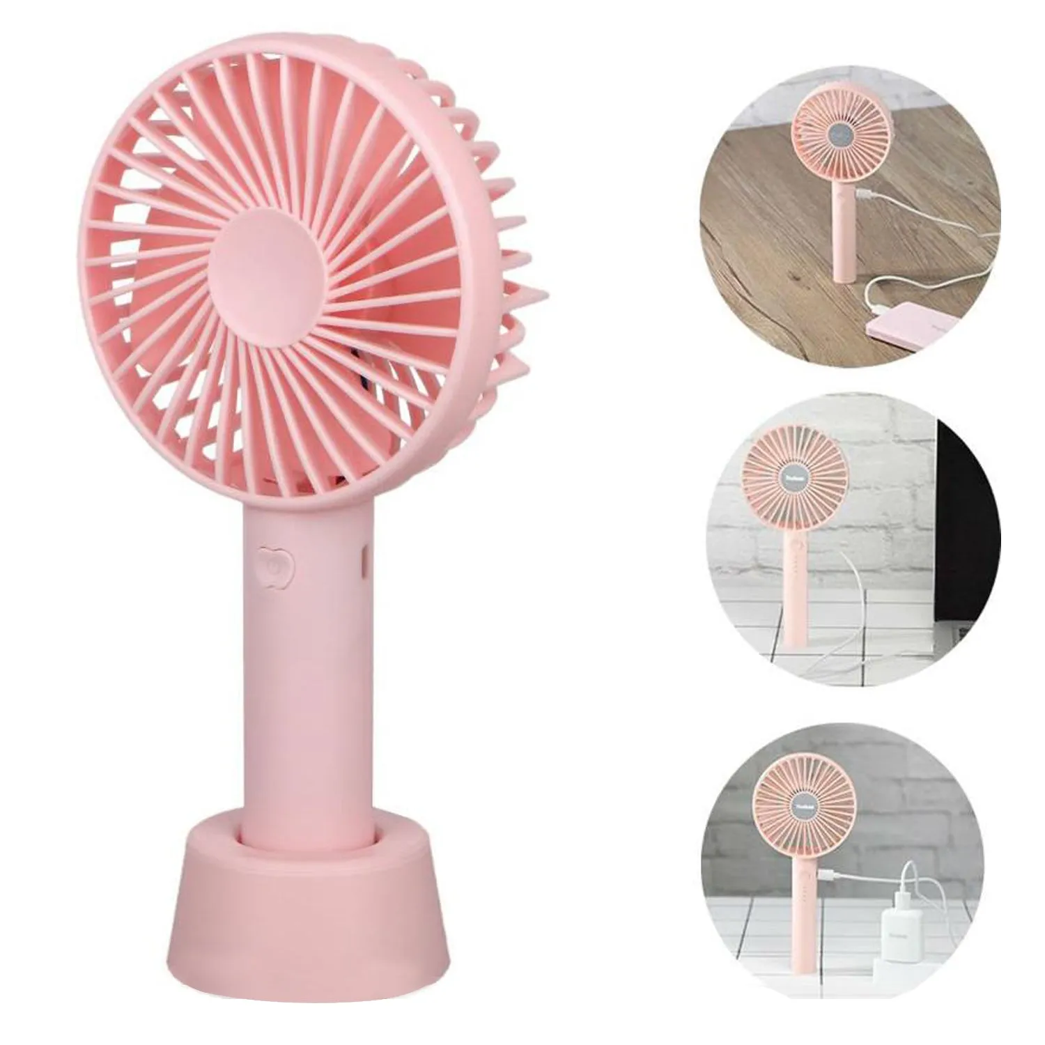 Portable Handheld Fan used in summers in all kinds of places including household and offices etc.(Battery Not Include)