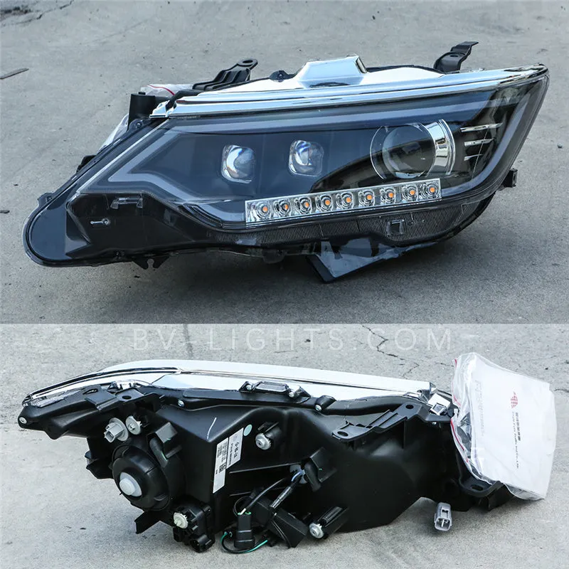 Toyota Camry 7.5th gen 2015-2017 Modified headlight upgrade Daytime running light  LED lamp