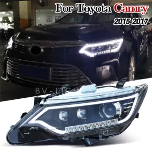 Toyota Camry 7.5th gen 2015-2017 Modified headlight upgrade Daytime running light  LED lamp