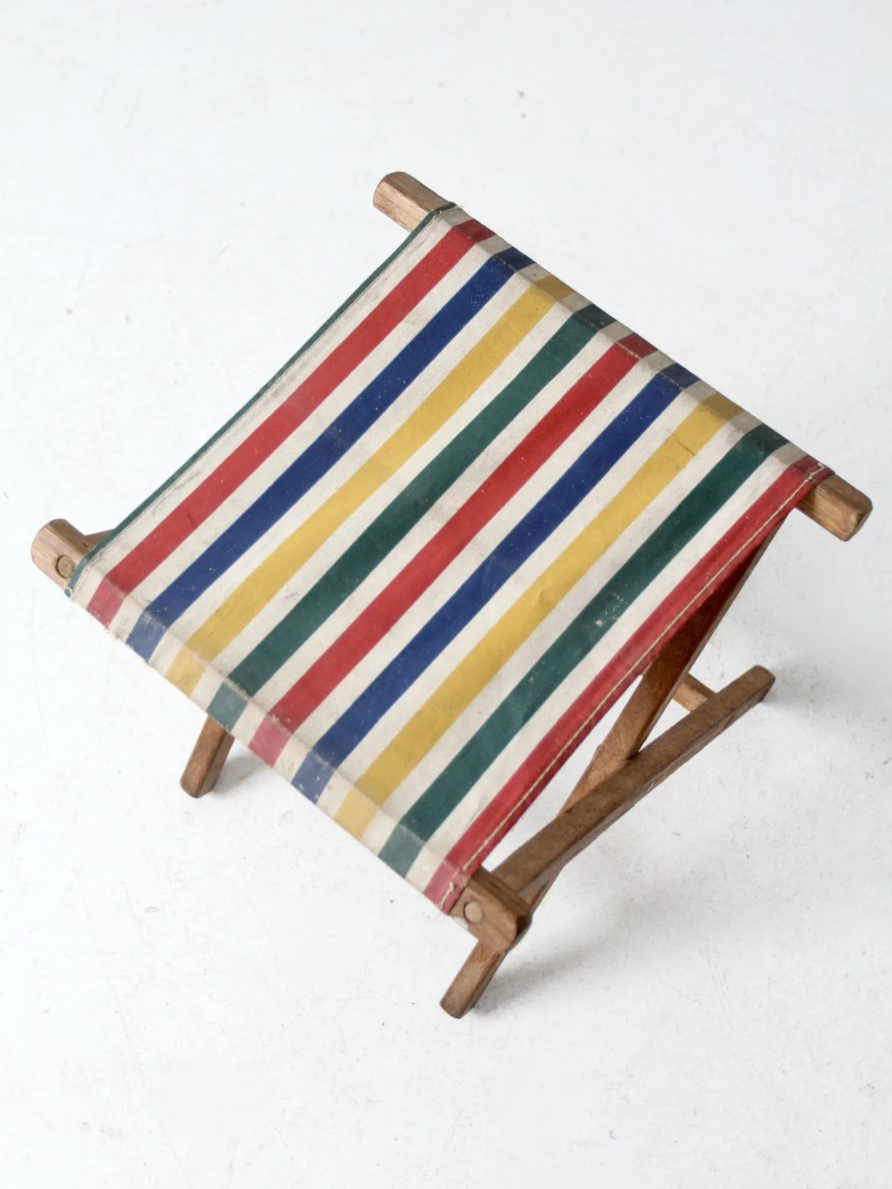 vintage camp stool