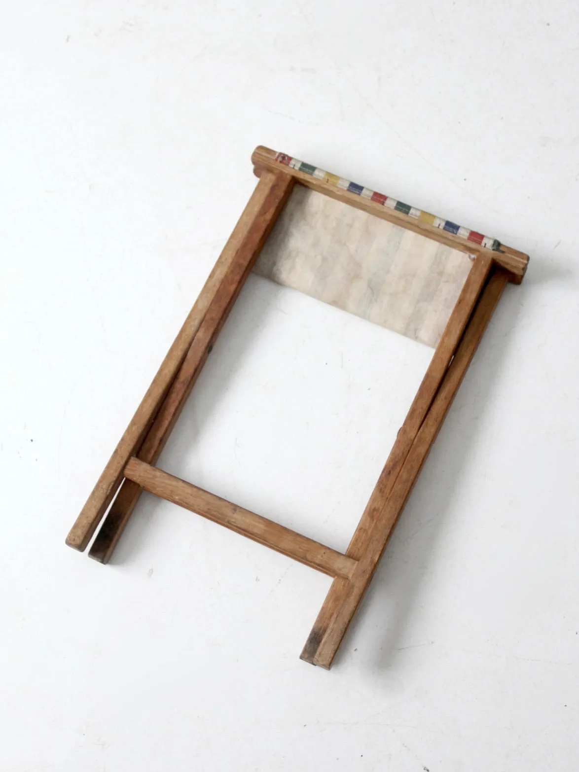 vintage camp stool