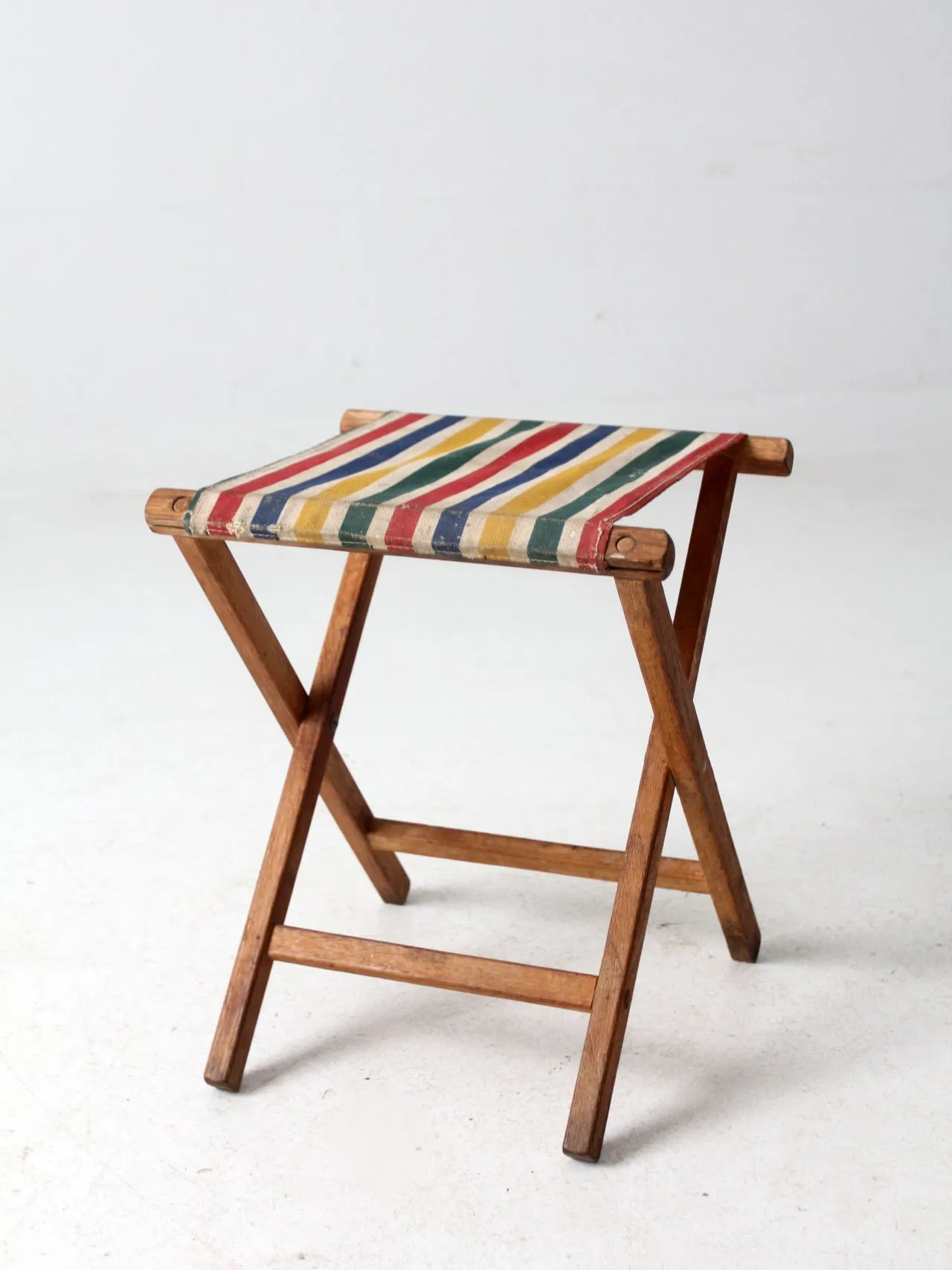 vintage camp stool
