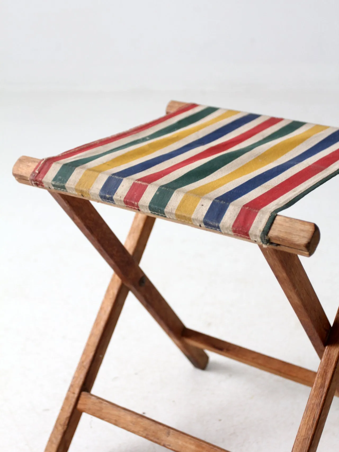 vintage camp stool