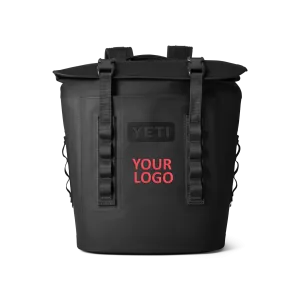 Yeti Hopper M12 Backpack Custom Soft Coolers, Black